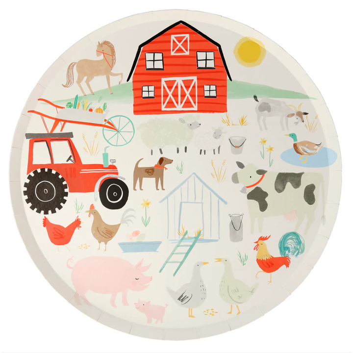 On The Farm Dinner Plates