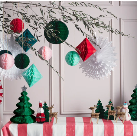 Christmas Honeycomb Decoration Kit