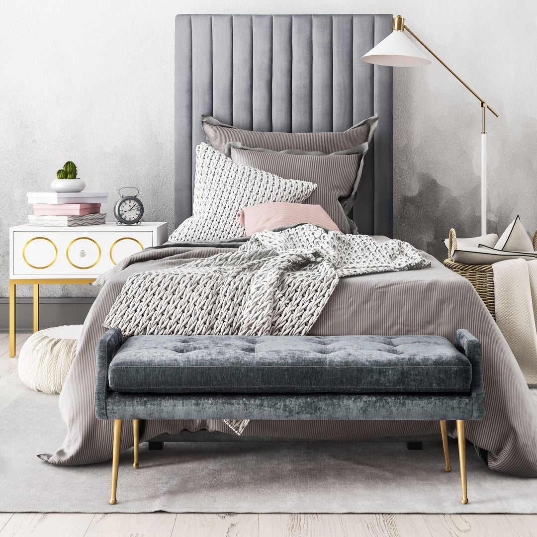 Arabelle Grey Bed Twin