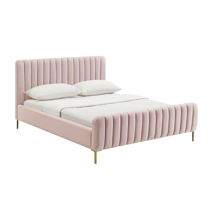 Angela Blush Bed in Queen