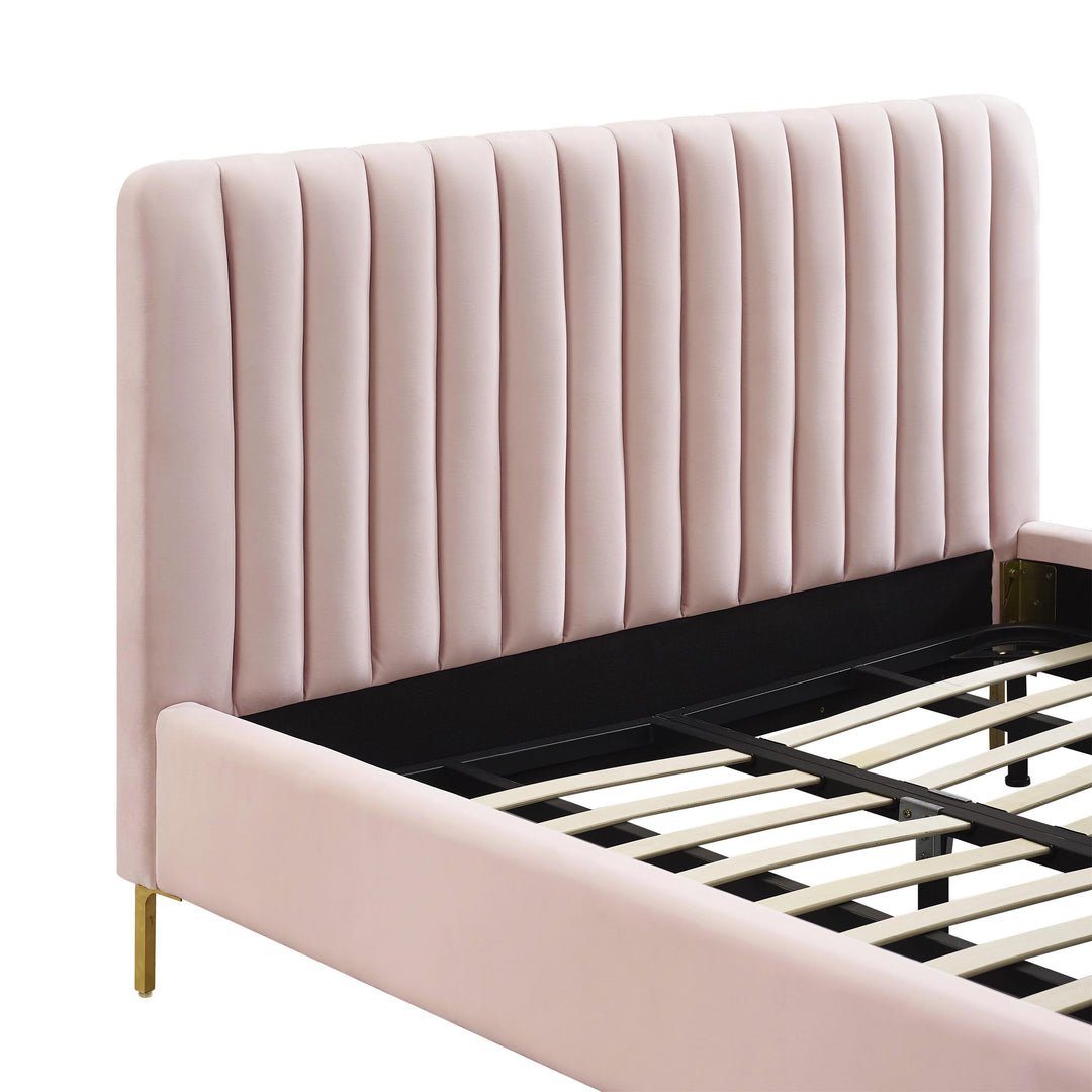 Angela Blush Bed in Queen