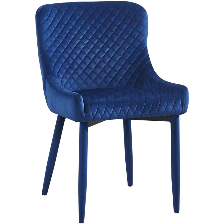 Draco Navy Velvet Chair