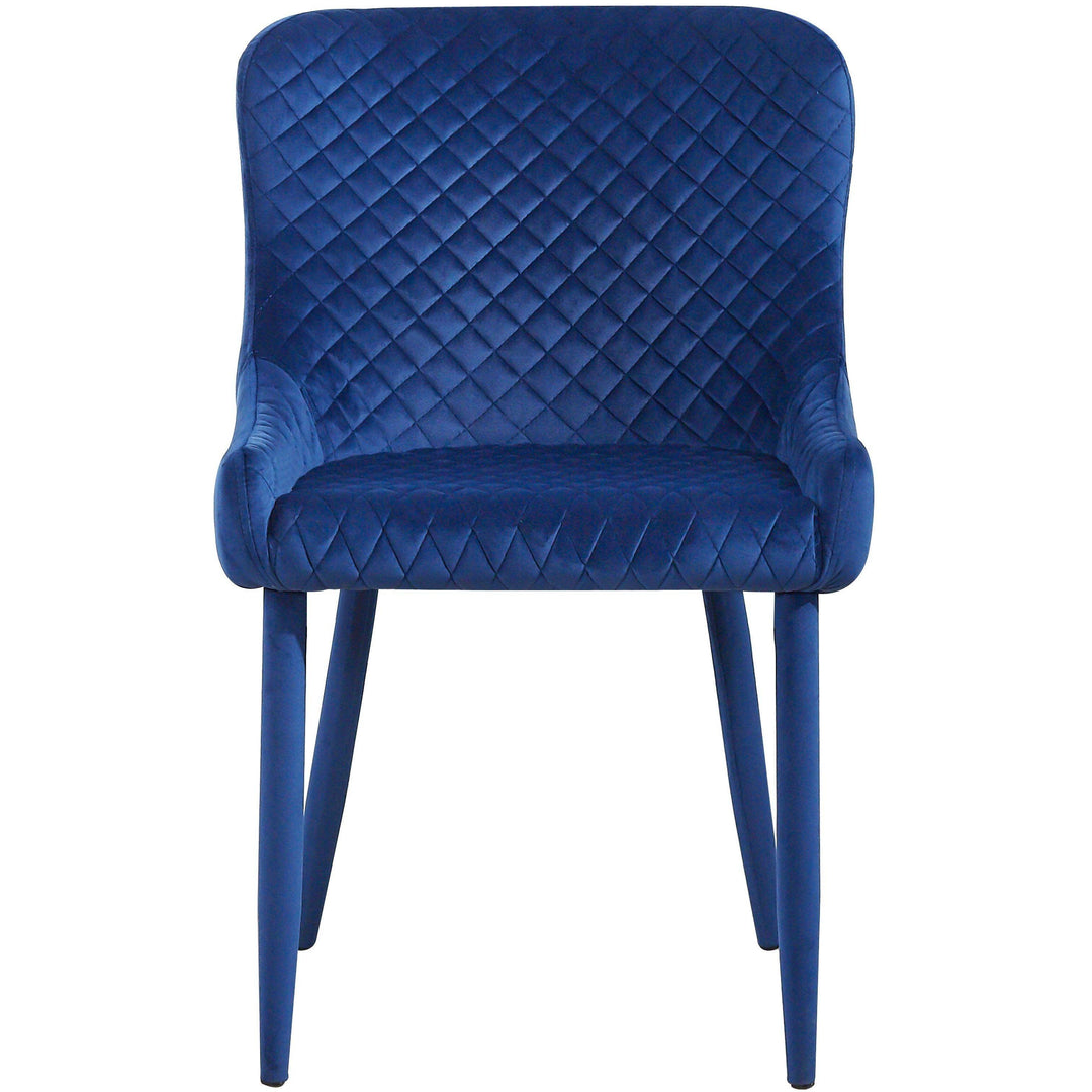 Draco Navy Velvet Chair