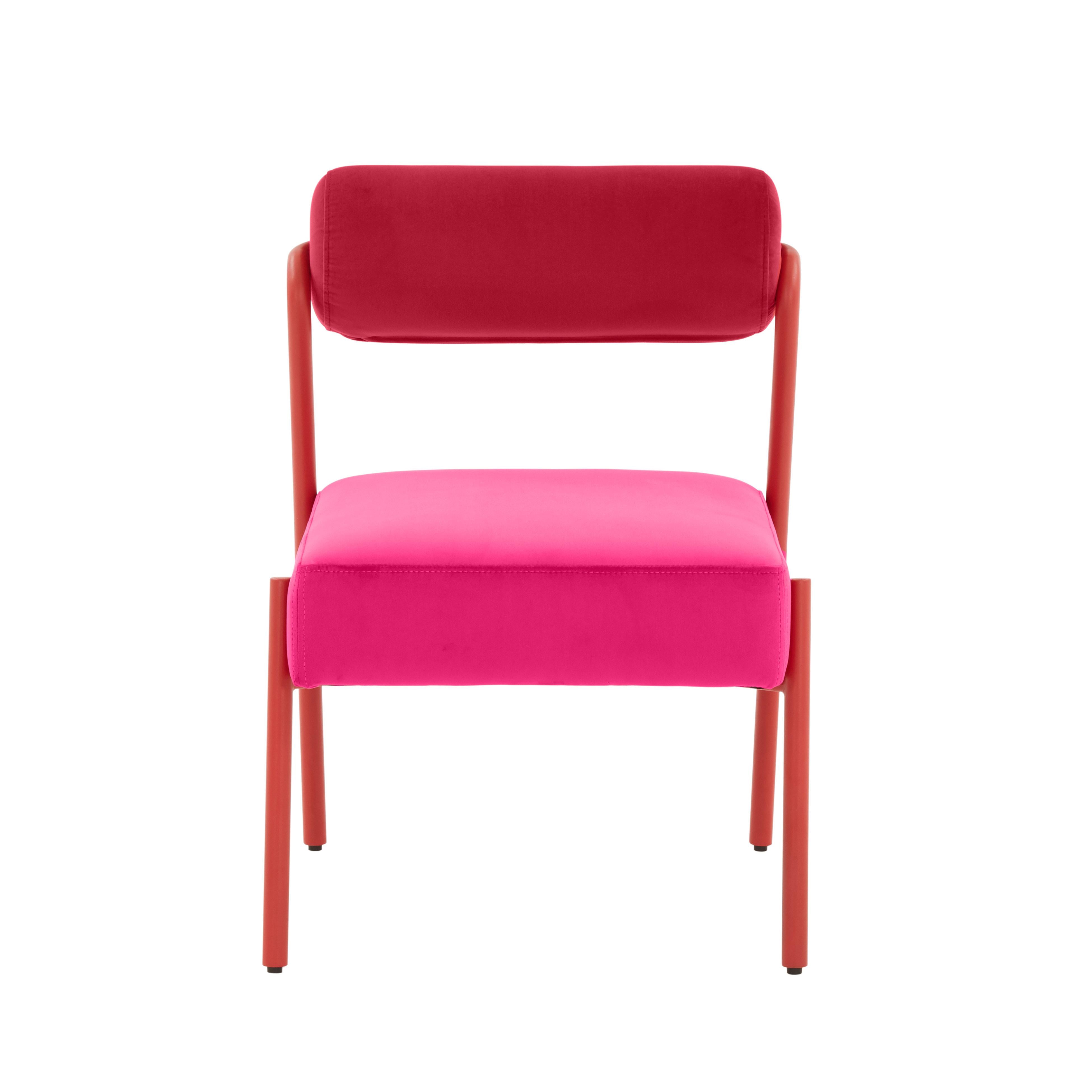 Hot pink dining discount chair