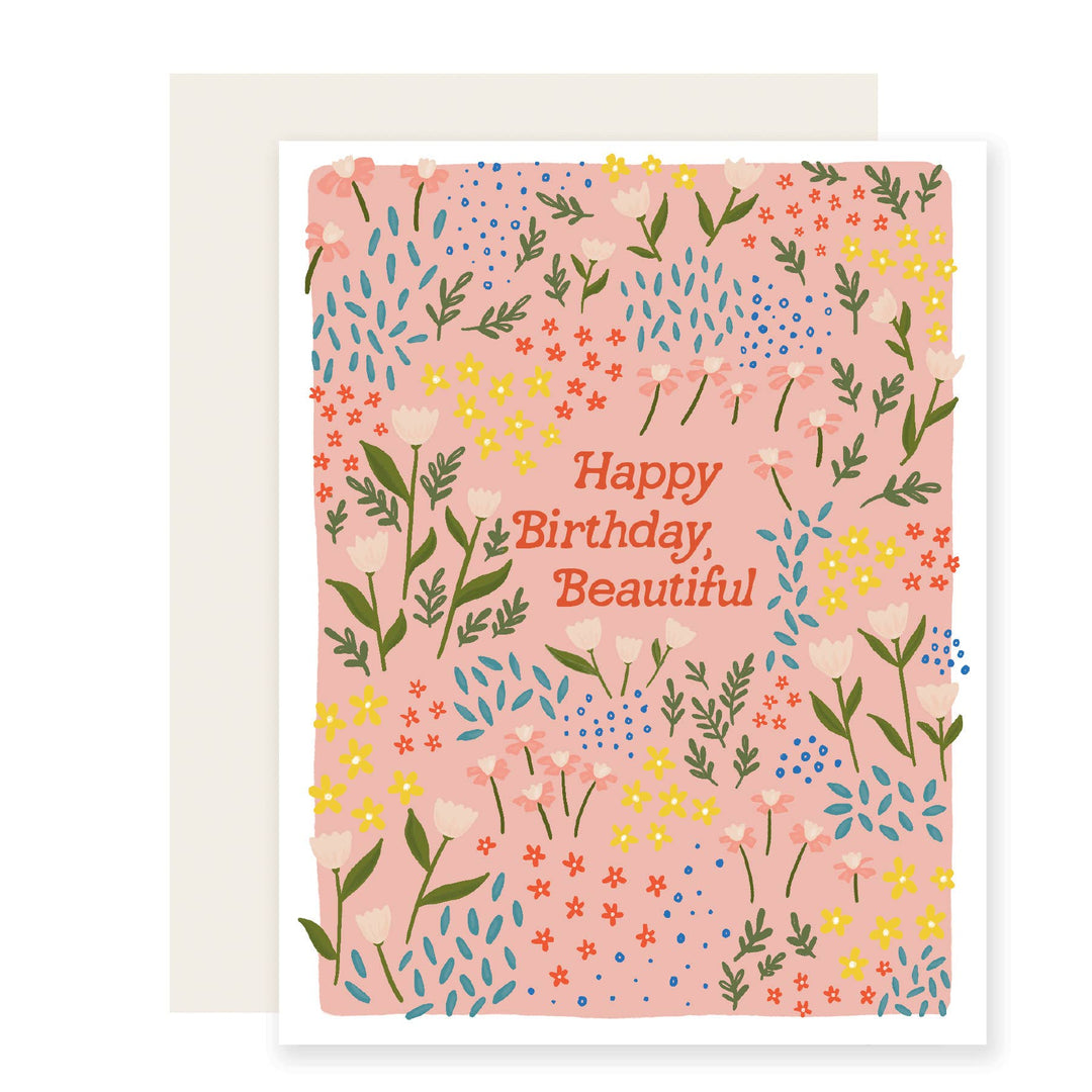 Floral Birthday Card