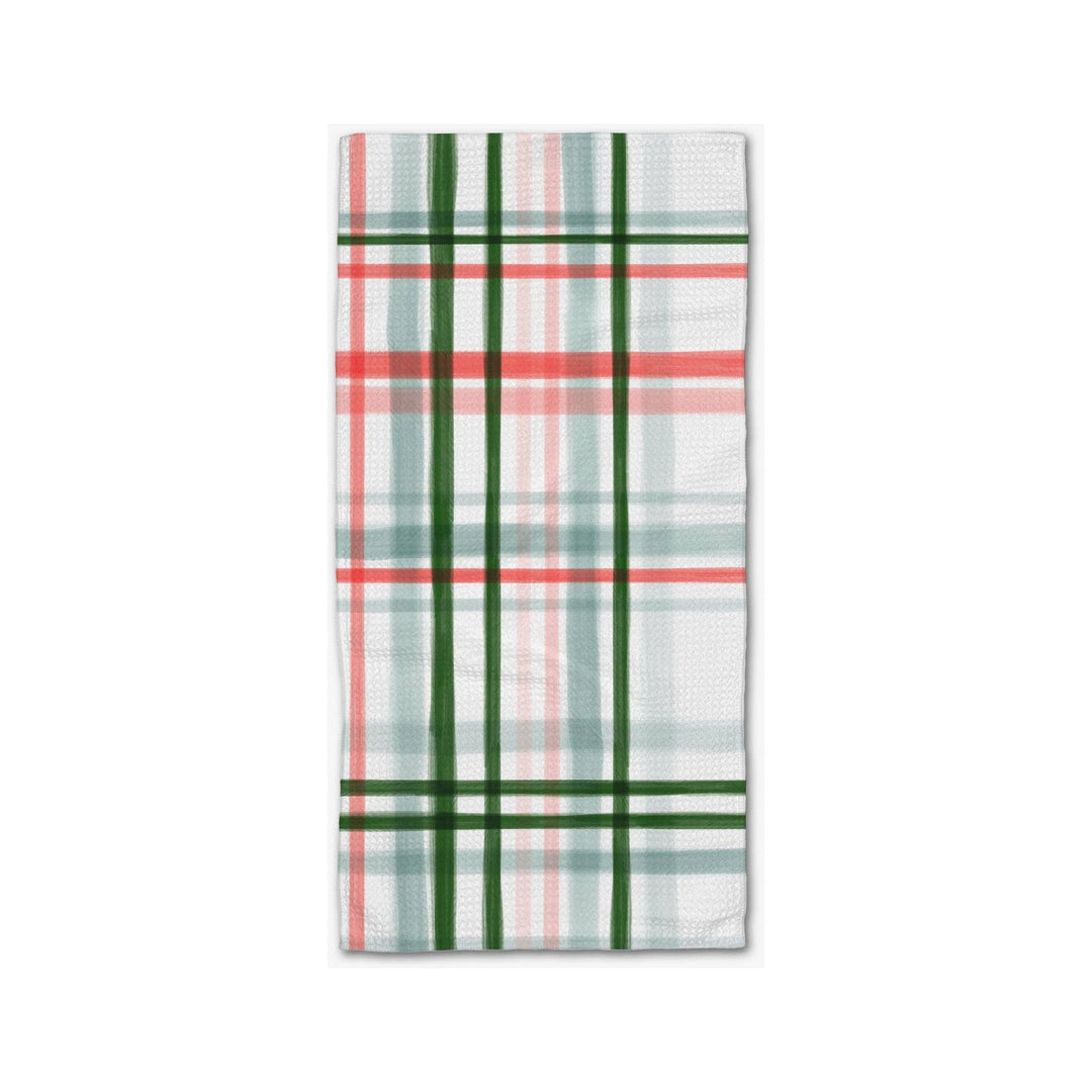 Geometry - Peppermint Party Kitchen Tea Towel