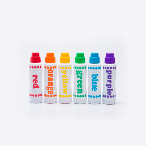 6 Pack Rainbow Marker